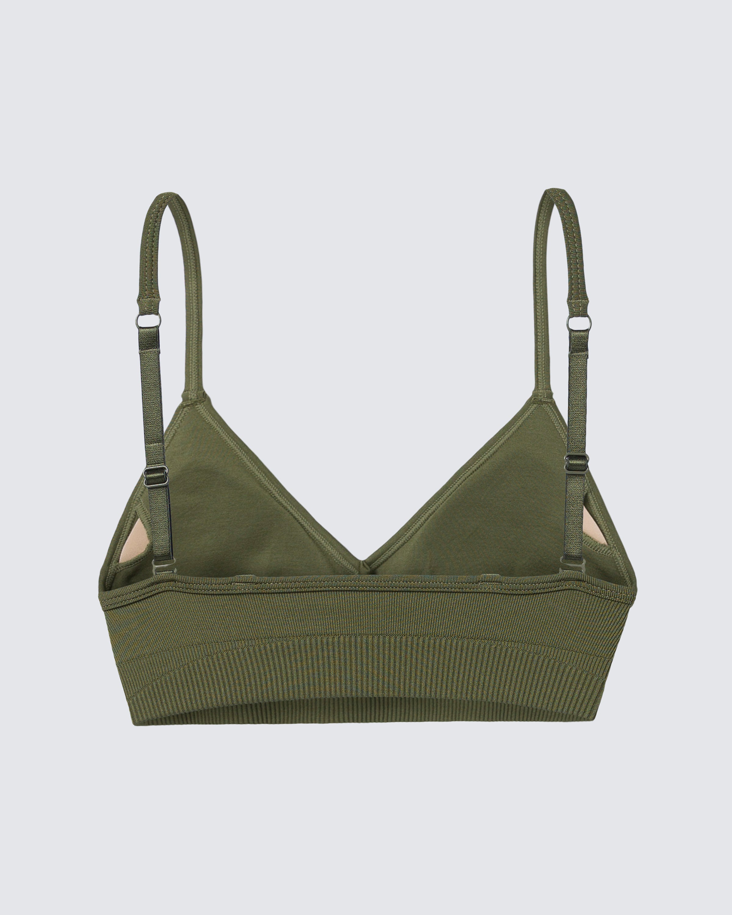 Seamless Bra - Olivine