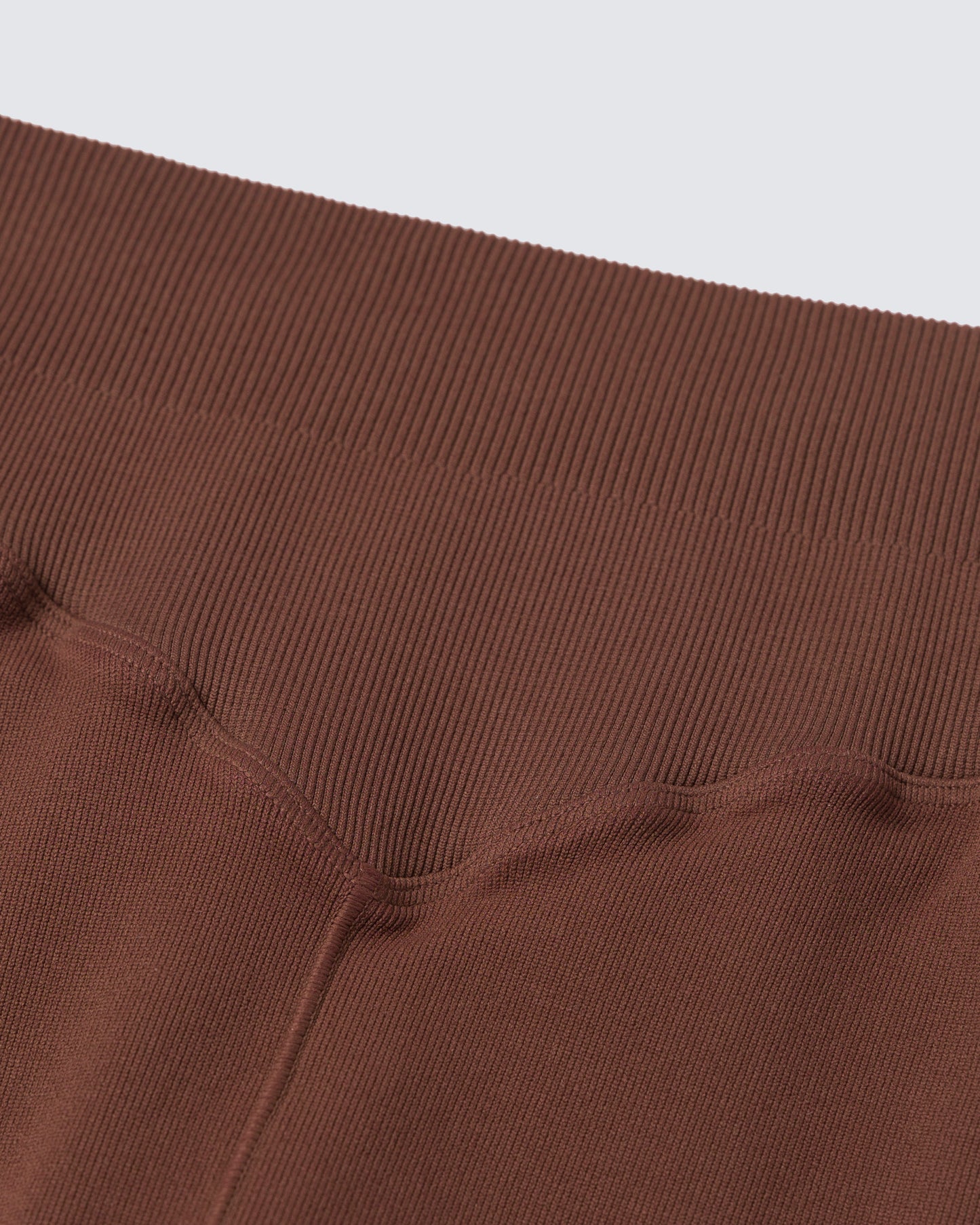 Ribbed Seamless Legging - Cocoa