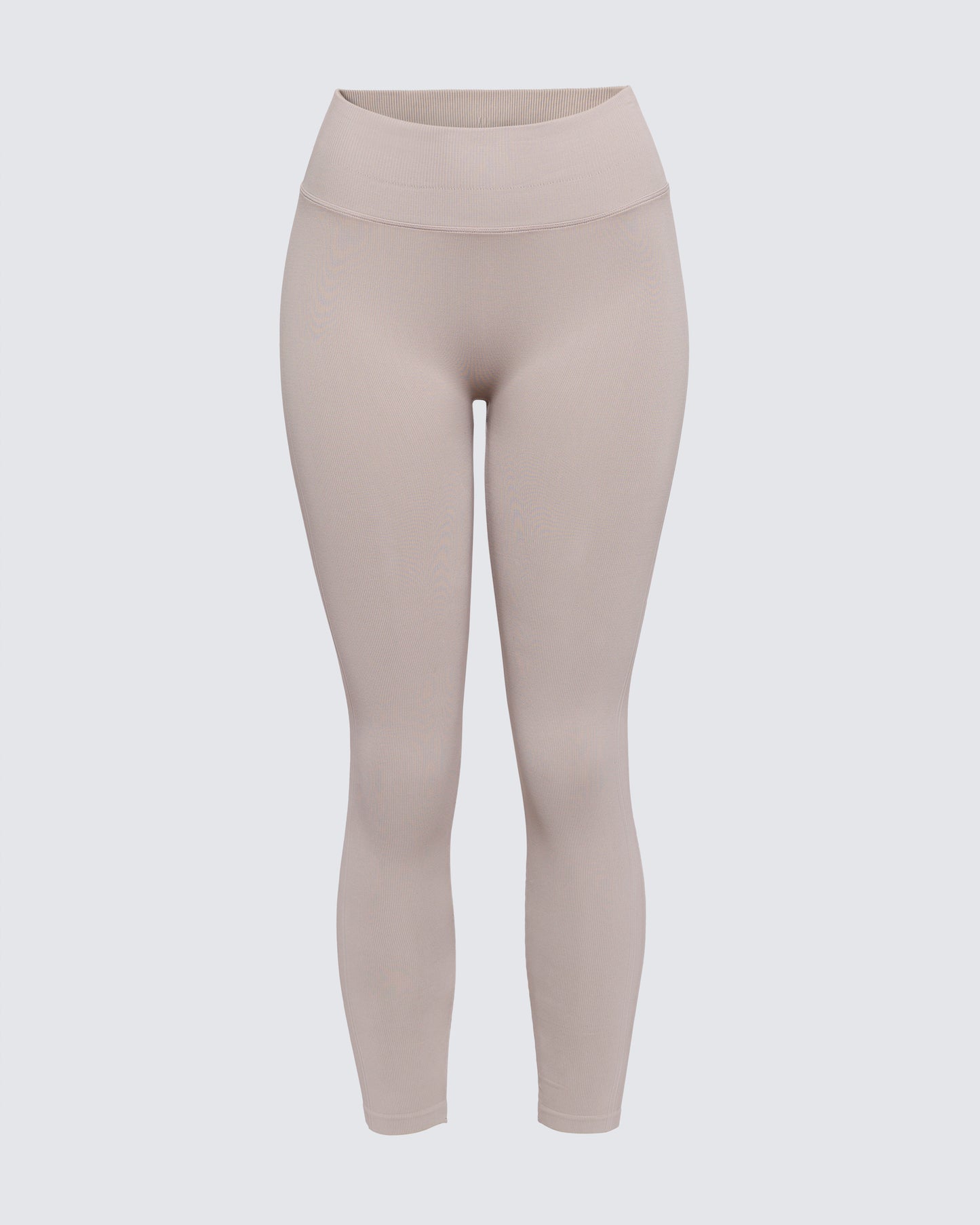 Ribbed Seamless Legging - Mushroom