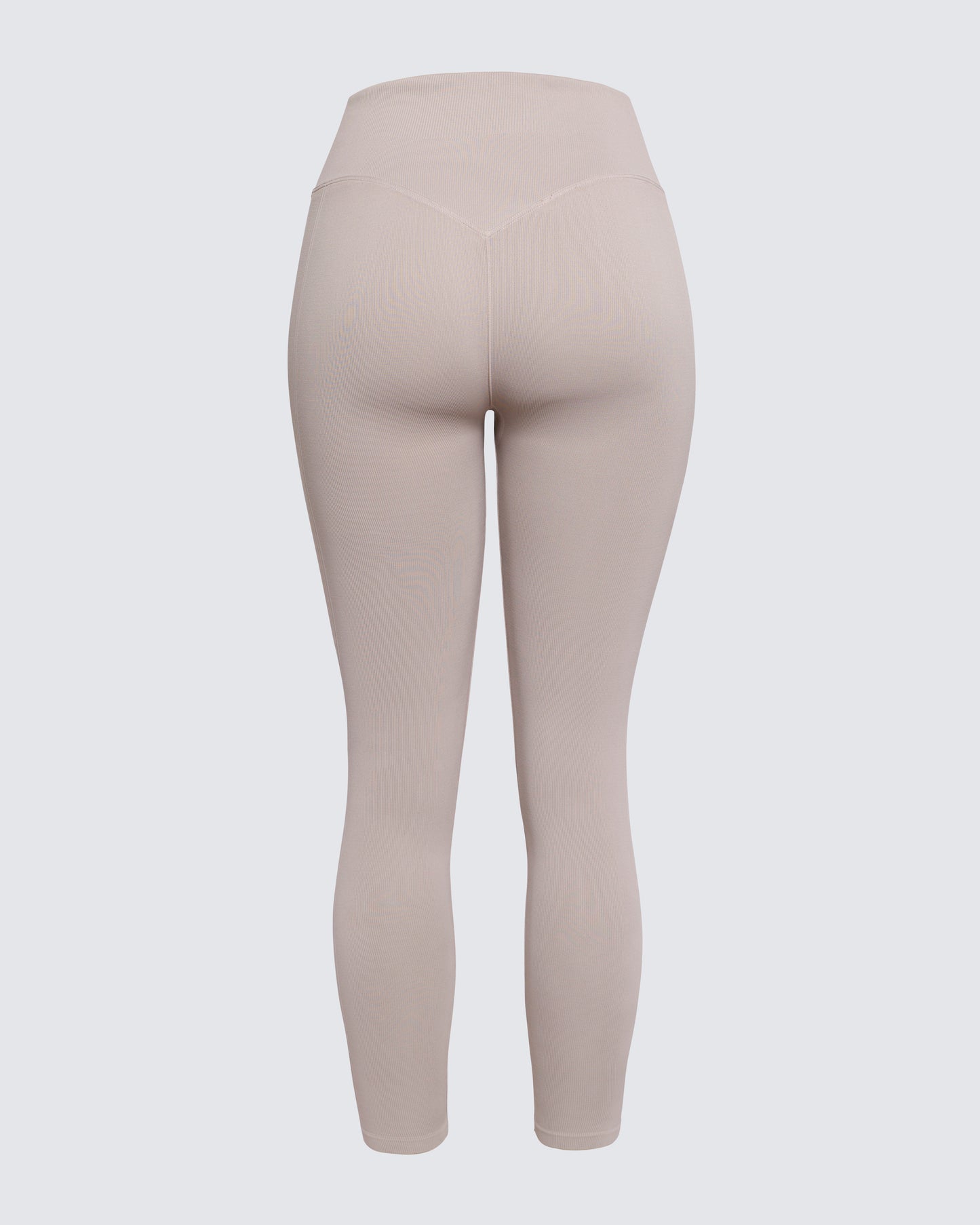 Ribbed Seamless Legging - Mushroom