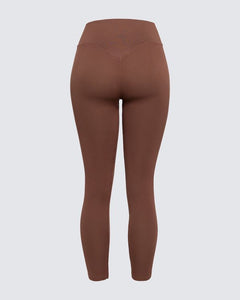 Ribbed Seamless Set - Cocoa