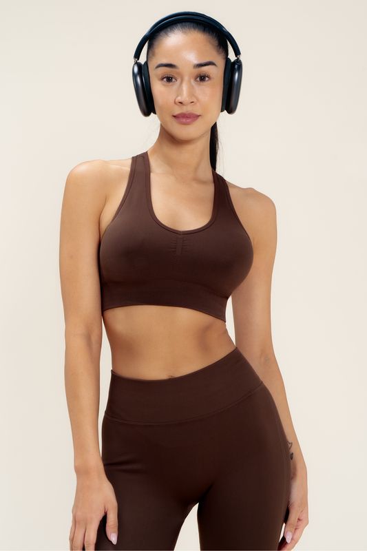 Ribbed Seamless Set - Cocoa